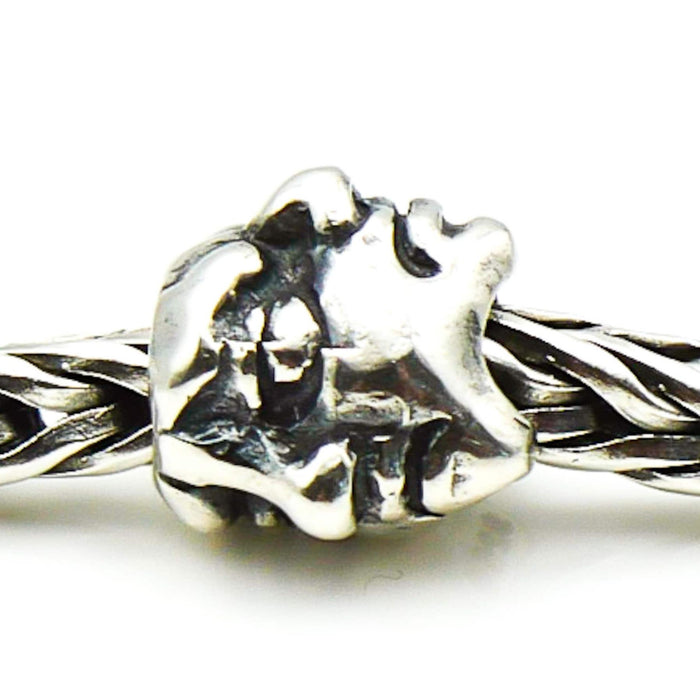 TROLLBEADS RARE Masks Bead Sterling Silver Charm