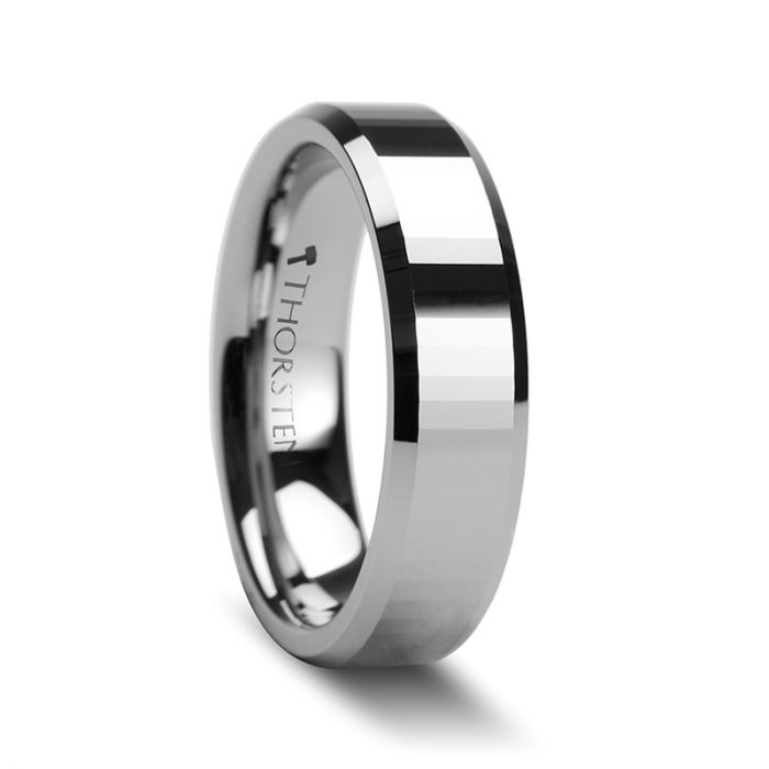 TURIN Tungsten Carbide men's wedding band, image 2