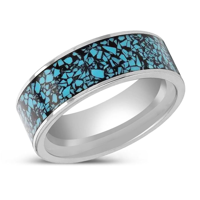 TURKUAZ Tungsten Carbide men's wedding band, image 2