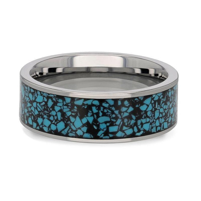 TURKUAZ Tungsten Carbide men's wedding band, image 4