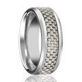 ULTIMUS Tungsten Carbide men's wedding band, image 1