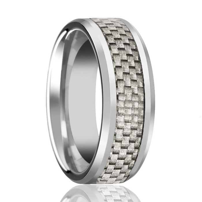 ULTIMUS Tungsten Carbide men's wedding band, image 1