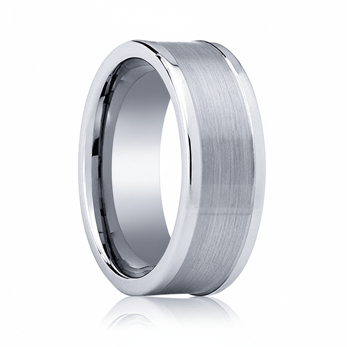 VAGA — hero shot — men's tungsten carbide wedding ring | Aydins Jewelry