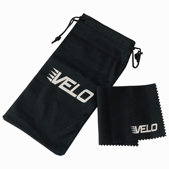 VELO Shades Microfiber Bag and Cleaning Cloth