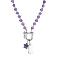 Vesper Amethyst & Pearl Necklace