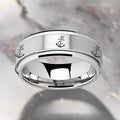 VOYAGE Tungsten Carbide men's wedding band, image 1