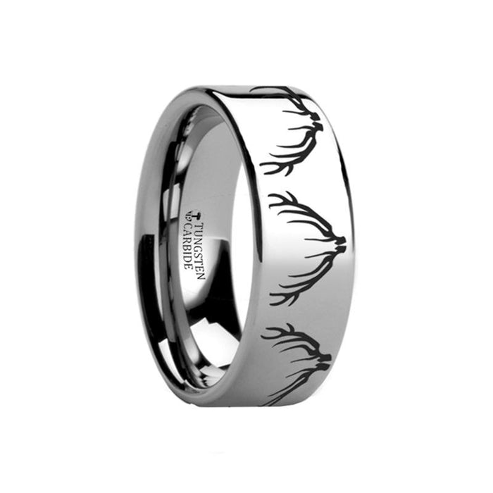 WAPITI Tungsten Carbide men's wedding band, image 1