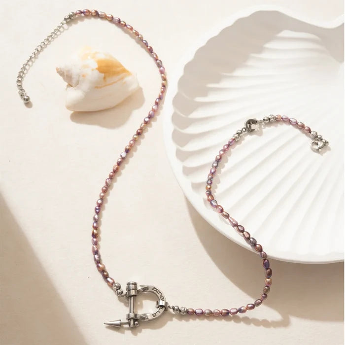 Whisper Multicolor Pearl Necklace