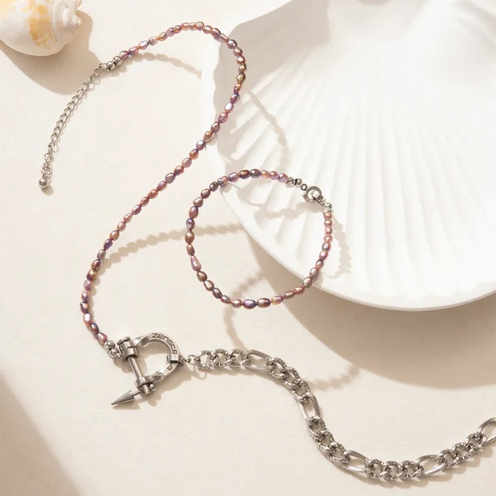 Whisper Multicolor Pearl Necklace