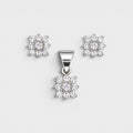 White Daisy Mini Set - Monis Anas Jewellers