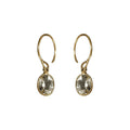 Yellow Aquamarine Earrings Gold 18k - K Jewelry Accessories