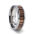 ZINGANA Titanium men's wedding band, image 1
