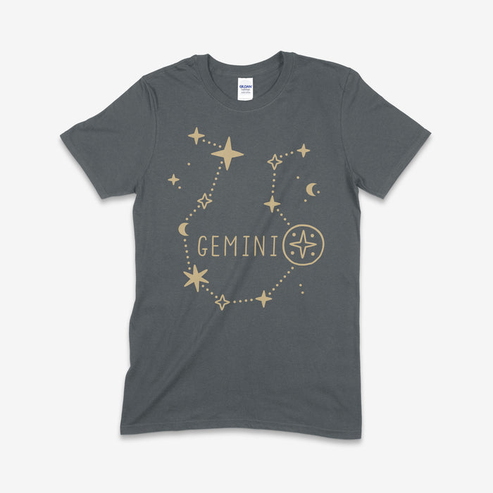 S / Gemini / Gildan SS Tshirt- Black