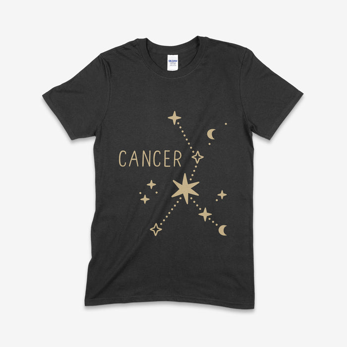 S / Cancer / Gildan SS Tshirt- Black