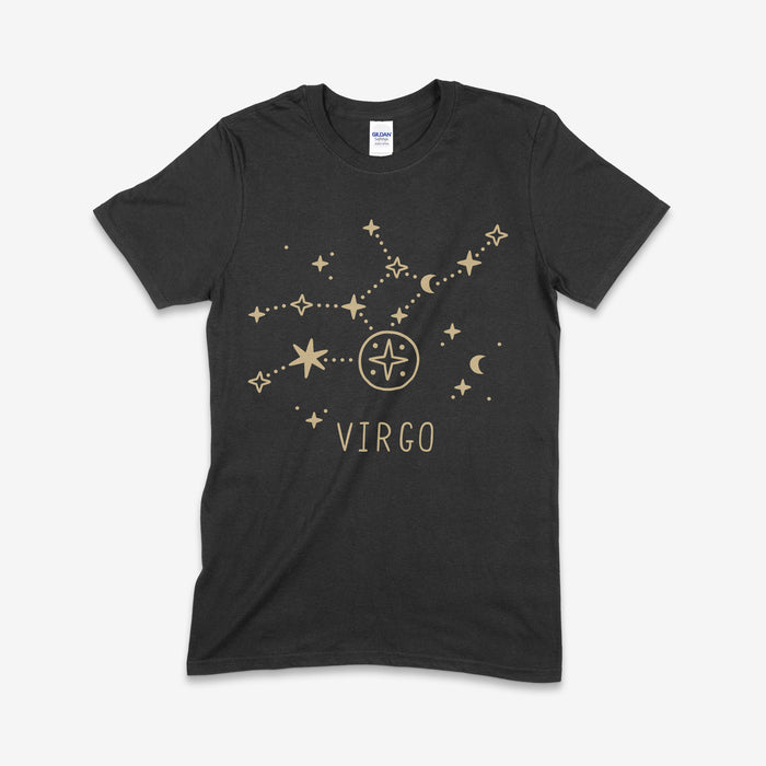 S / Virgo / Gildan SS Tshirt- Black