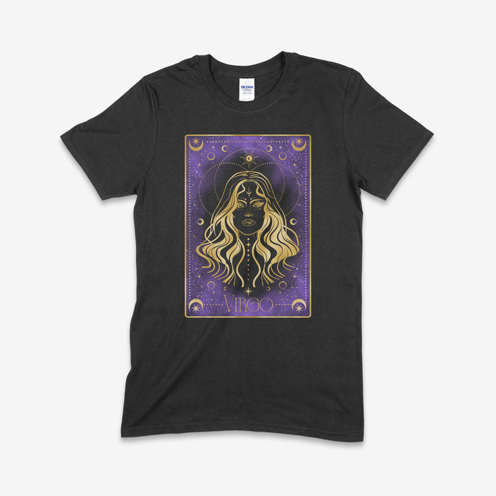 S / Virgo / Gildan SS Tshirt- Black