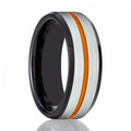 ZORRO — hero shot — men's tungsten carbide wedding ring | Aydins Jewelry